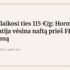 Rinkos naujienos: auksas laikosi ties 115 € už gramą prieš FED sprendimą